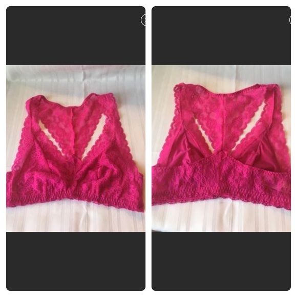 LAST TWO!! New VS Floral Lace Racerback Bralette - Picture 6 of 8